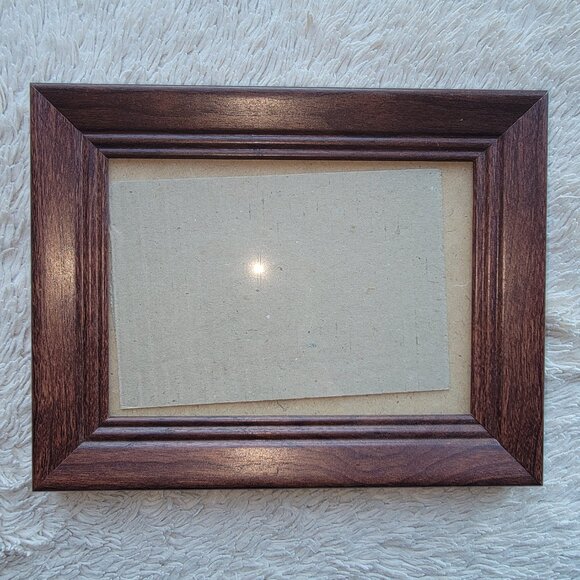 Set of 3 Wood Picture Frames with Glass (Frames are 7x9, holds 5x7 photos), NWT - Picture 4 of 4
